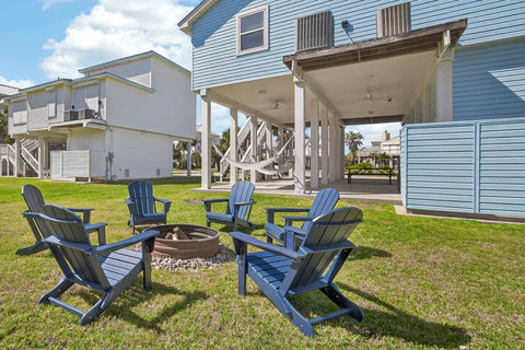 Enjoy fireside conversations under the stars
BYOS - Bring your own smores!  
