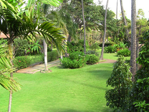 Very peaceful grounds. low population density. only 55 units on 3 acres.