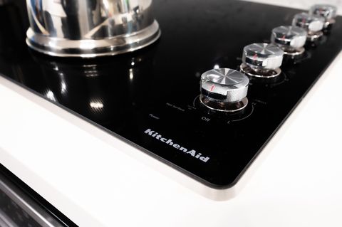 5 burner KitchenAid electric stove