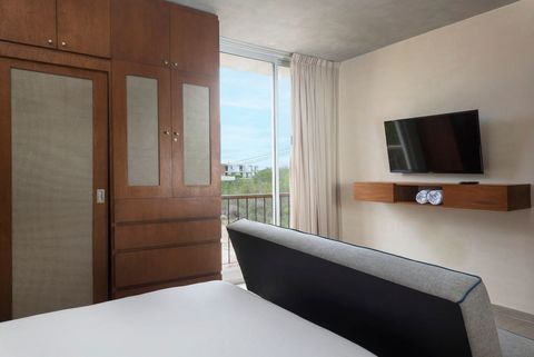 The last bedroom also comes with a Smart TV so all our guests will be able to enjoy a movie night in the comfort of their home