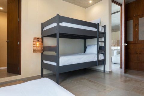 The second bedroom has a direct access to a ensuite bathroom. Plenty of storage space is also available here