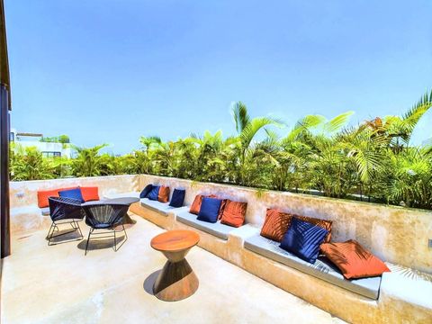 Experience breathtaking sunsets from the rooftop terrace, a serene escape where you can relax with a drink and soak in the beauty of your surroundings.