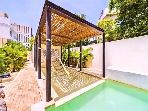 Our inviting shared swimming pool is the ideal retreat for those looking to unwind, connect, and make lasting memories in the heart of Tulum’s vibrant community.