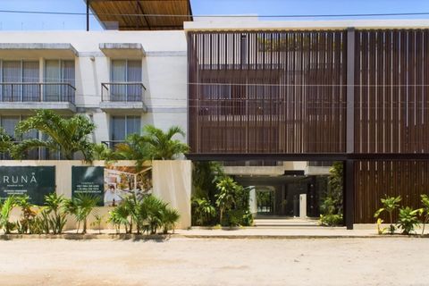 Here is the residence Aruna from the street. The residence is brand new and with a modern architectural style, comfortable amenities and night time security