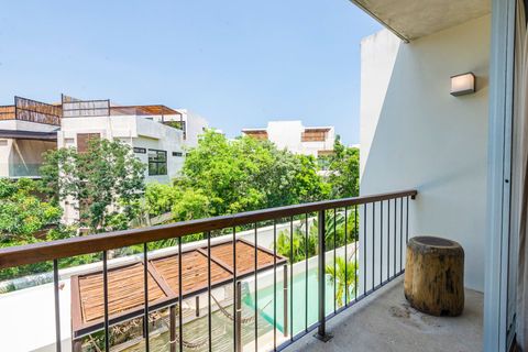 By the living room you will find a private balcony where you can relax and enjoy the view