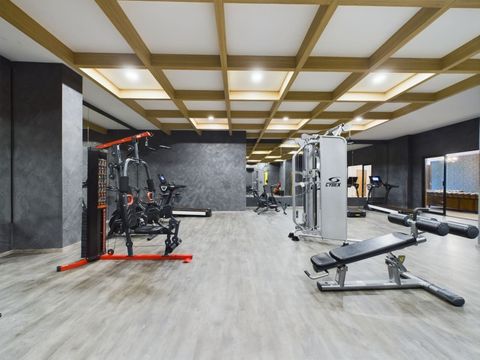 Get your sweat on in our fully-equipped gym! Plenty of weights and cardio machines await fitness enthusiasts at Giada Towers. #Workout #HealthyLiving