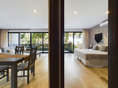 Step into a bright, spacious apartment filled with natural light. Enjoy a welcoming open layout, plus the flexibility of a bedroom that can be used as a private, independent studio.