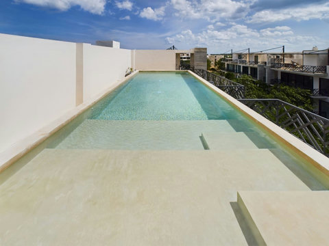 Enjoy peaceful moments in our stunning rooftop pool, where serene views and a tranquil atmosphere create the perfect setting to relax, unwind, and soak in the beauty around you.