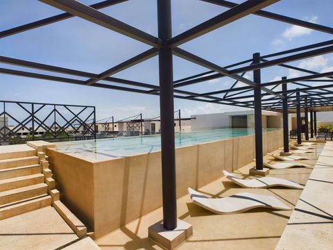 Rooftop Oasis: Dive into luxury with stunning views and sleek sun loungers for ultimate relaxation!