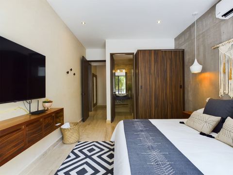 Welcome to your paradise of comfort! Enjoy a spacious king-size bed, Smart TV, large closet, and elegant yet understated decor that invites relaxation and tranquility.