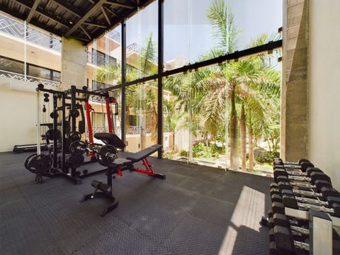 For fitness enthusiasts, we have a fully equipped gym.