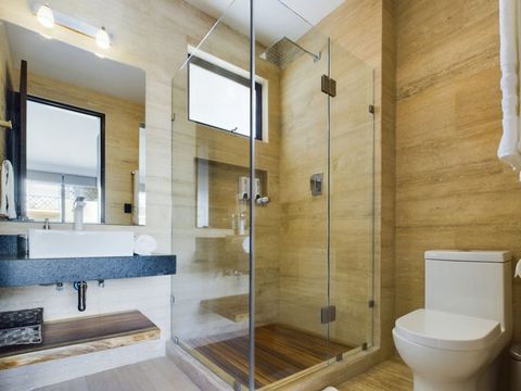 Discover exquisite a bathroom boasting sophisticated, elegant finishes. Embrace luxury and charm in these beautifully designed spaces, perfect for unwinding in style.