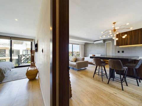 Step into a bright and airy sanctuary! The inviting entrance of our apartment sets the tone for your unforgettable Tulum experience. ✨