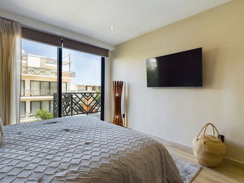 Indulge in this haven of comfort, a spacious king-size bed, stylish furniture complementing the décor, and abundant natural light through expansive windows create an inviting retreat.