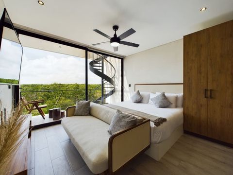 In front of the king size bed you will find a stylish sofa bed which can sleep one person comfortably. You will also have plenty of storage space to keep your items organized during your stay.