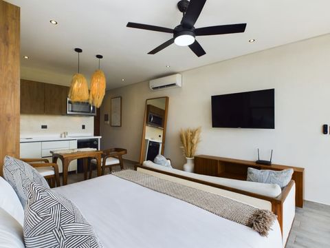 The sleeping area is super stylish and you will surely enjoy a good night sleep in this brand new bed.