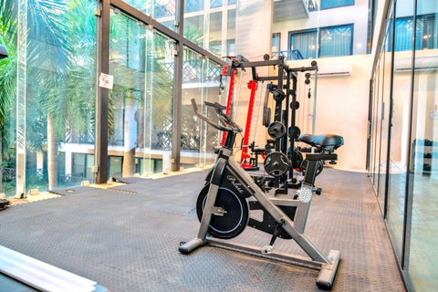 We also provide various treadmills and bikes for training and staying fit during your holiday in Palais Tulum. Many people visiting Tulum enjoy the healthy vibe, if you stay with us you will have everything you need