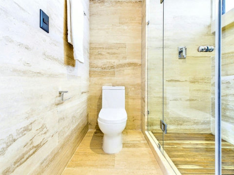 The bathroom comes with its own independent toilet all guests can live without disruptions during their stay. Both bedrooms are clean and our staff pays extra attention to keep things clean and neat for our guests.