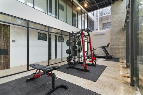 Our modern fitness center offers everything from cardio to strength equipment—ideal for guests who want to stay active during their stay.