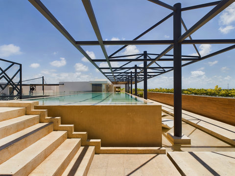Unwind in our stunning rooftop pool—an ideal spot to relax, soak up the sun, and enjoy peaceful moments in a beautiful setting.