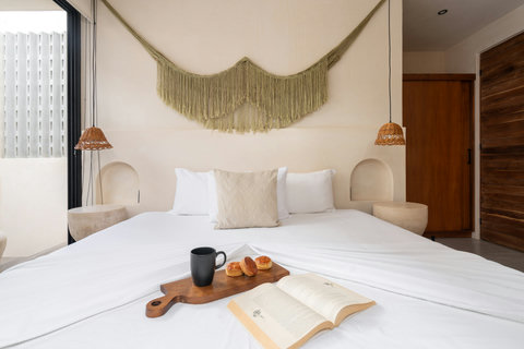 Relax in a beautiful and comfortable king-size bed, designed for restful nights and ultimate comfort, making your stay cozy, luxurious, and perfectly rejuvenating.