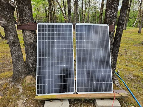 Solar Panels for the Pond Well
