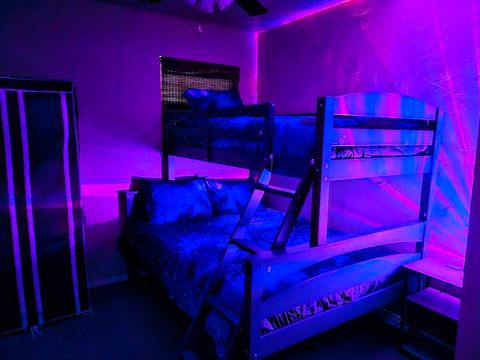 Bunkbed Room at Night