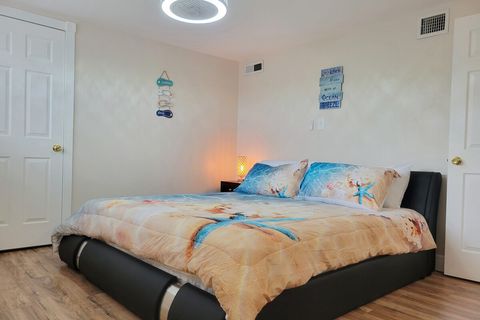 Bedroom 3 with King Bed and Large Closet