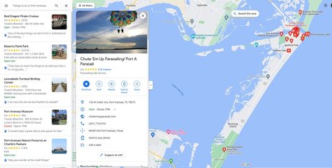 Places to go in Port Aransas