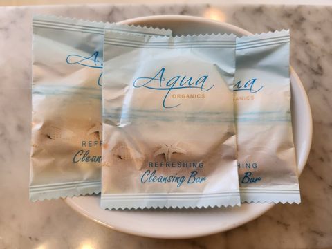 Soap bars for the bathrooms.