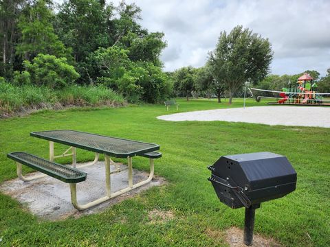 BBQ, volleyball court, and playground.