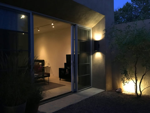Entry at Night