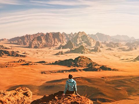From our camp you can easily go for amazing hikes with views like this one.