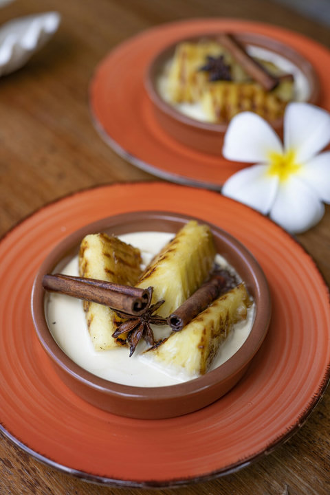 Brazilian grilled Vanuatu pineapples