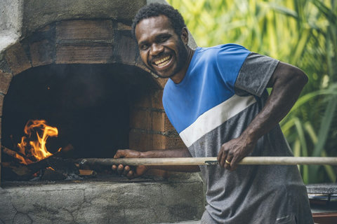 The BIG wood fired oven