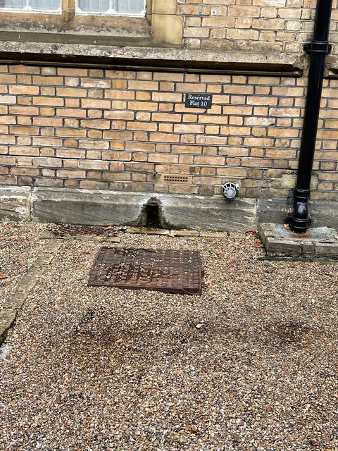 Here is our dedicated parking space. 