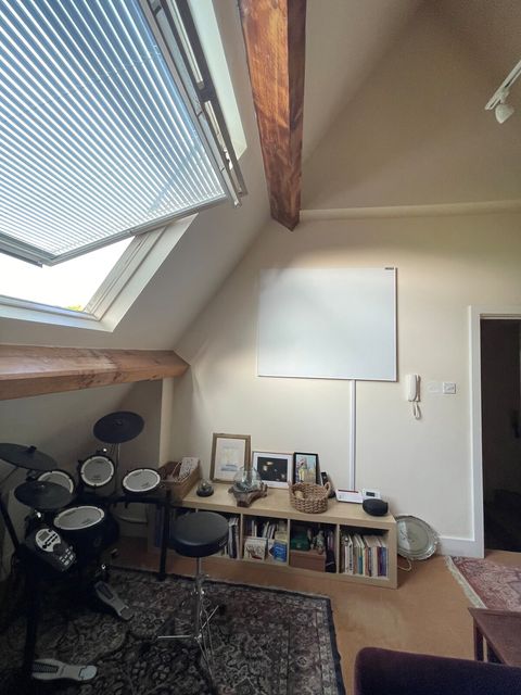 The mezzanine. 