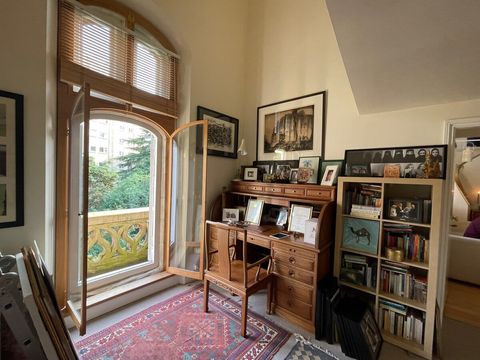 The study/second bedroom with access to the private balcony. 