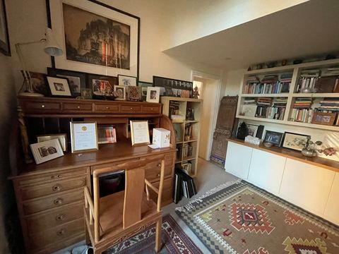 Work area in the study/ bedroom 2. 