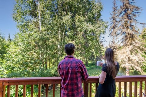 Enjoy the creek any time of day!