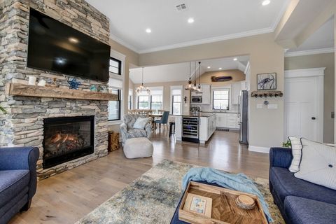 and a very comfortable open floor plan. 