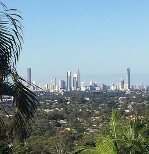 Surfers Paradise skyline view.