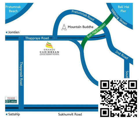 Map to the property
