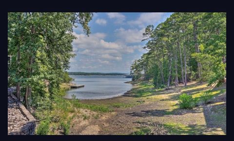 Lake Ouachita, this cove can be seen through the tree's from the balcony, Turtle Cove Spa is on the left side very close to the Condo. You can also park your boat in this cove, or rent a slip from the Marina.