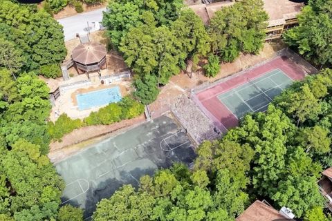 Tennis court and Basketball courts 