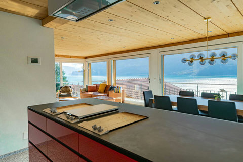 Prepare your favorite meals in the fully-equipped kitchen, offering everything you need for a comfortable stay.