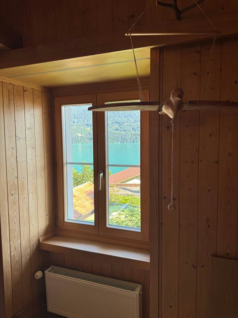 Lake Brienz view from the living room window