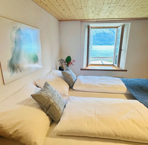 Hotel-quality bedding and peaceful sleep environment