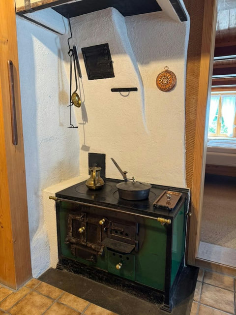 Charming vintage stove in the hallway, it’s almost 200 years old, since 1837