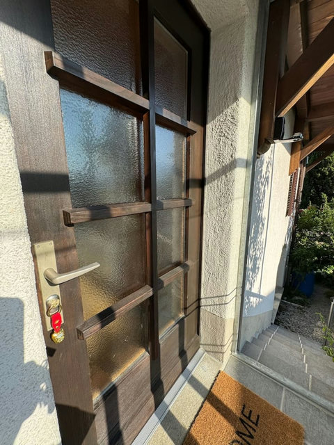 Welcoming entrance to the Swiss Dream Heritage
